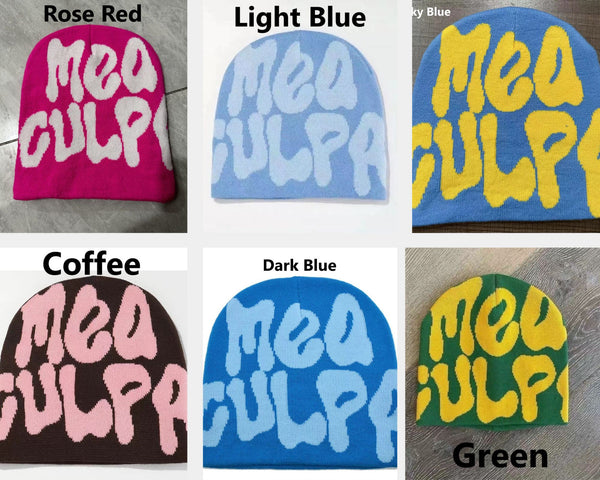 Mea Culpa Knitted Beanies