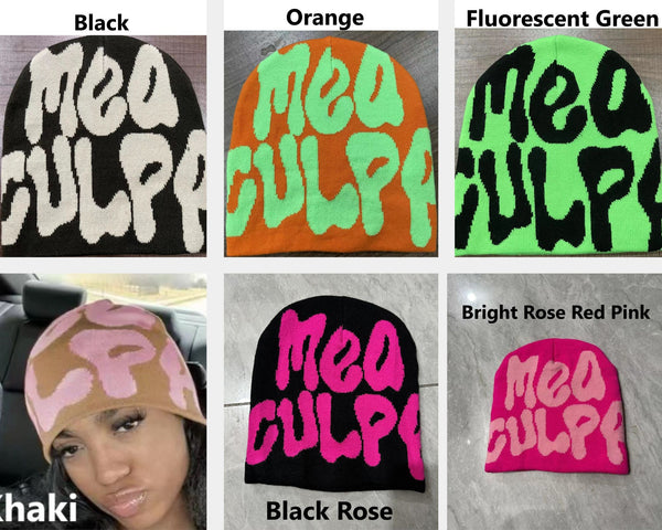 Mea Culpa Knitted Beanies