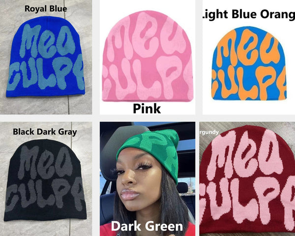 Mea Culpa Knitted Beanies