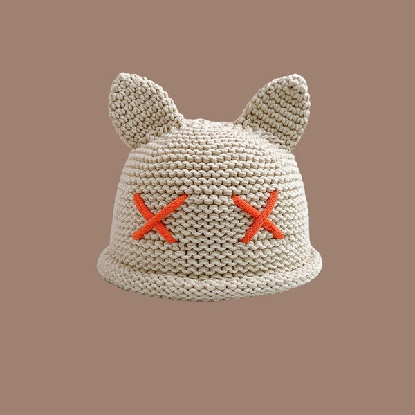 Cute Knitted Wool Hat With Ears