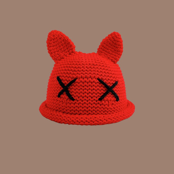 Cute Knitted Wool Hat With Ears