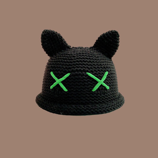 Cute Knitted Wool Hat With Ears