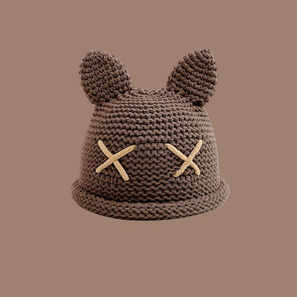 Cute Knitted Wool Hat With Ears