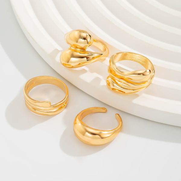 4 Piece 5680 Ring Set