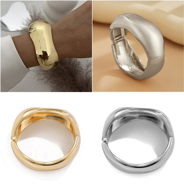 Heavy Metal Smooth Bracelet