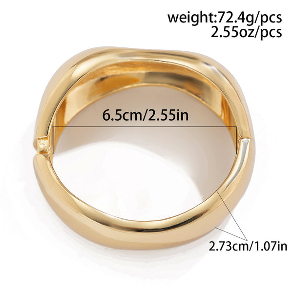 Heavy Metal Smooth Bracelet