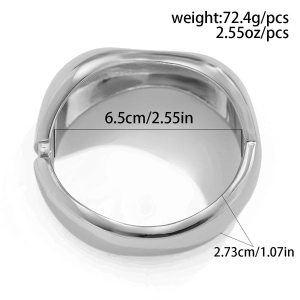 Irregular Smooth Bracelet Set