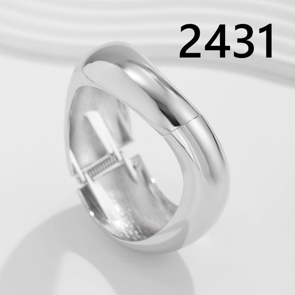 Irregular Smooth Bracelet Set