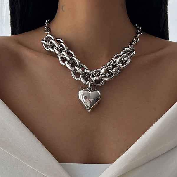 Simple Love Pendant Necklace