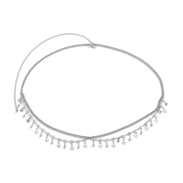 Stars & Diamond Waist Chain