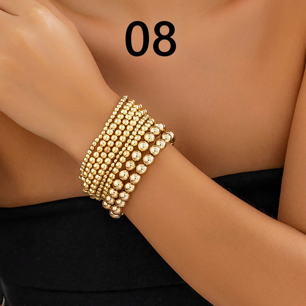 Metal Beaded Bracelets