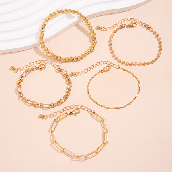 Mix Style Stacking Bracelets