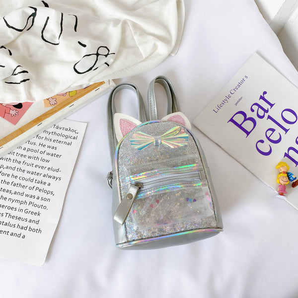 Mini Sequined Backpack