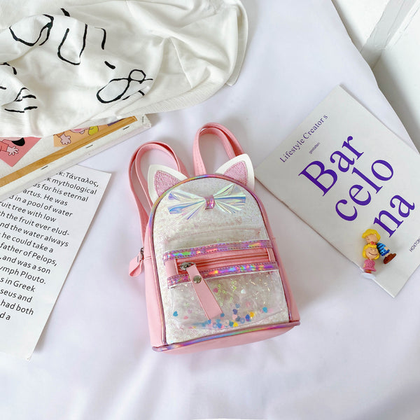 Mini Sequined Backpack