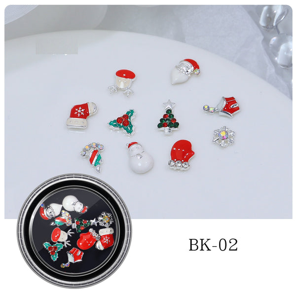 Christmas Nail Art Charms
