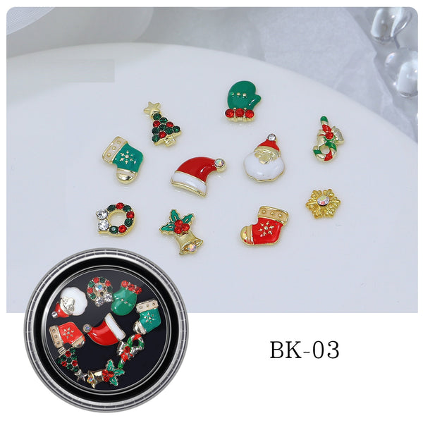 Christmas Nail Art Charms