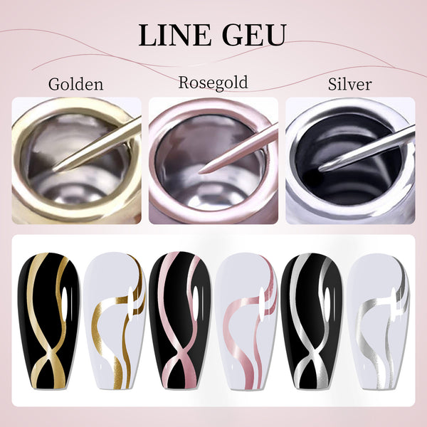 Metallic Liner Gel Polish