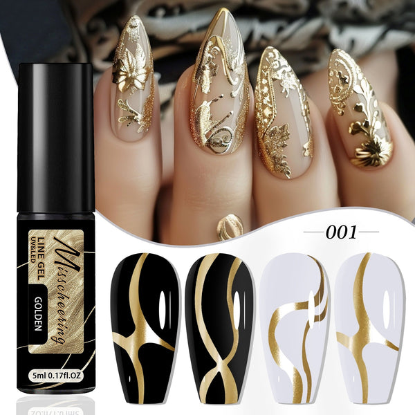 Metallic Liner Gel Polish