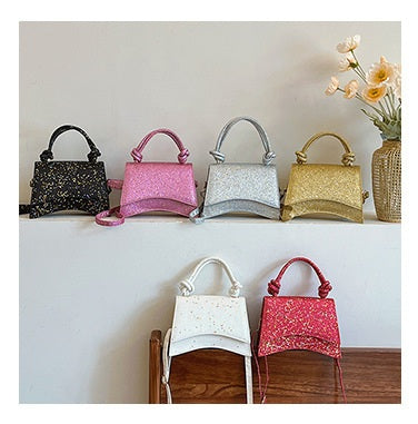 Glittery Knotted Strap Sidebags