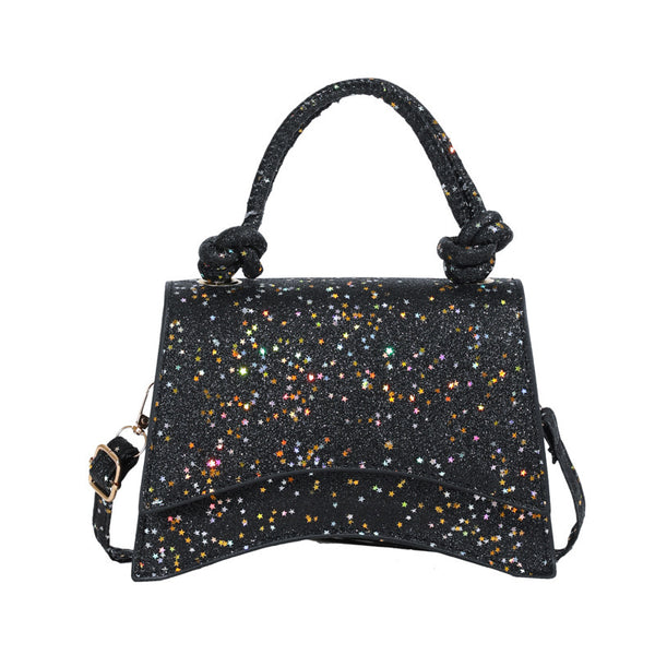 Glittery Knotted Strap Sidebags