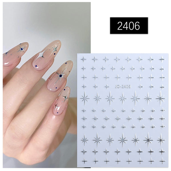 Nail Art Stickers Stars