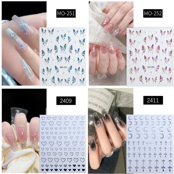 Nail Art Stickers Aurora