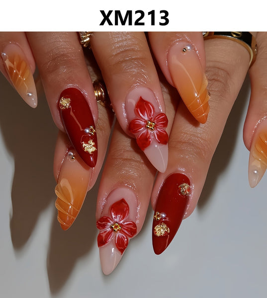 Fancy Press On Nails XM