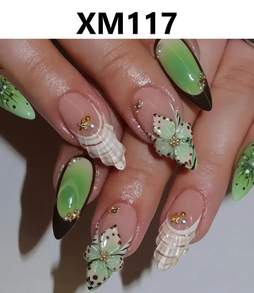 Fancy Press On Nails XM