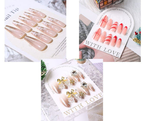 Christmas Press On Nails TD