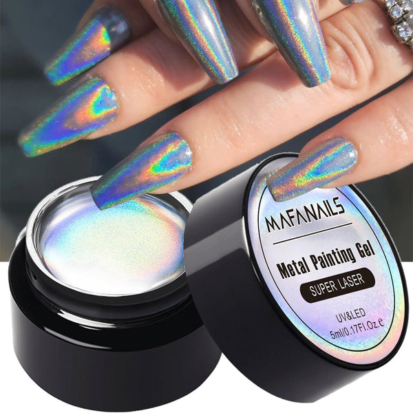 High Density Holographic Laser Gel Polish 5ml