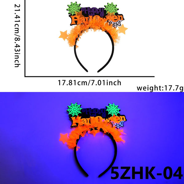 Fluorescent Halloween Headbands