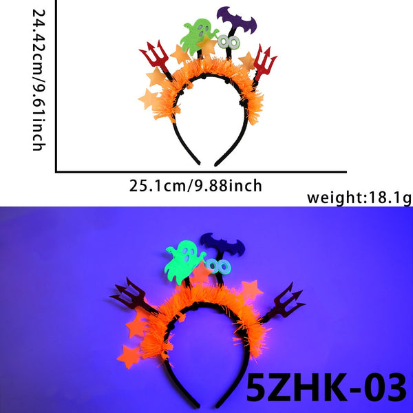 Fluorescent Halloween Headbands