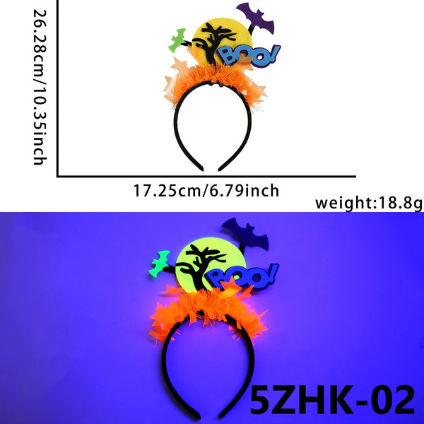 Fluorescent Halloween Headbands