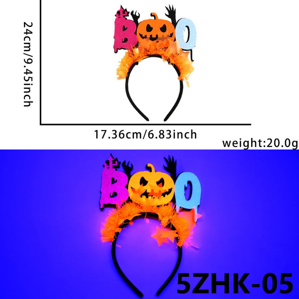 Fluorescent Halloween Headbands