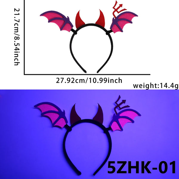 Fluorescent Halloween Headbands