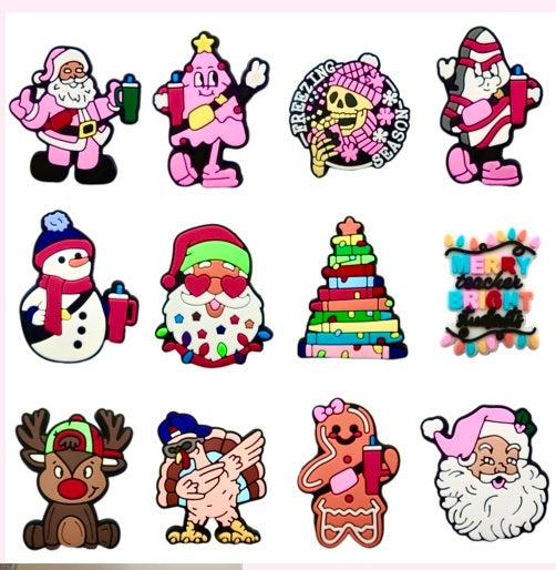 Christmas Series Croc Charms