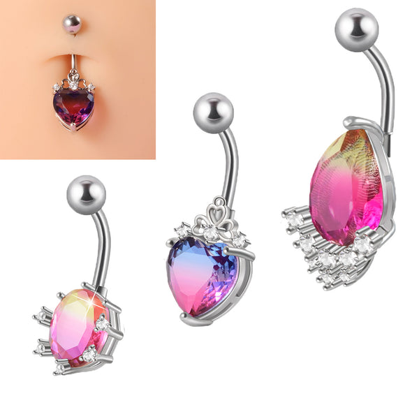Bloodstone Belly Button Piercing