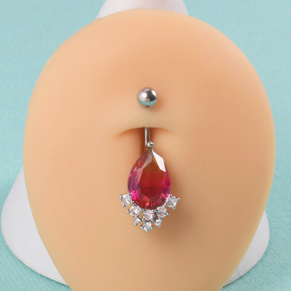 Bloodstone Belly Button Piercing