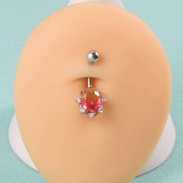 Bloodstone Belly Button Piercing