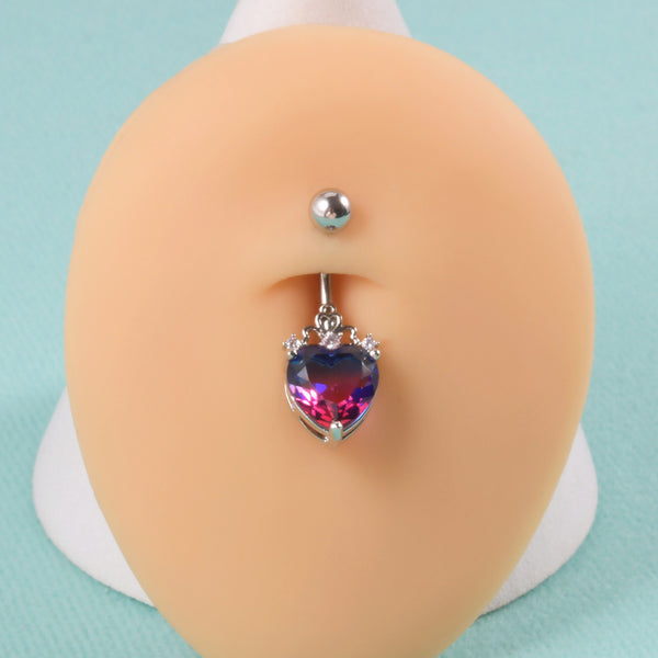 Bloodstone Belly Button Piercing