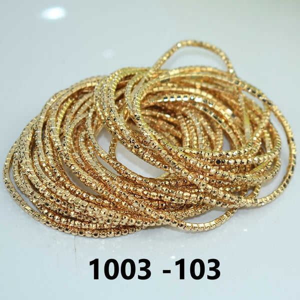 2mm Single Row S6 Rhinestone Elastic Bracelet 03