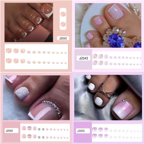 Press On Toe Nails JZ0