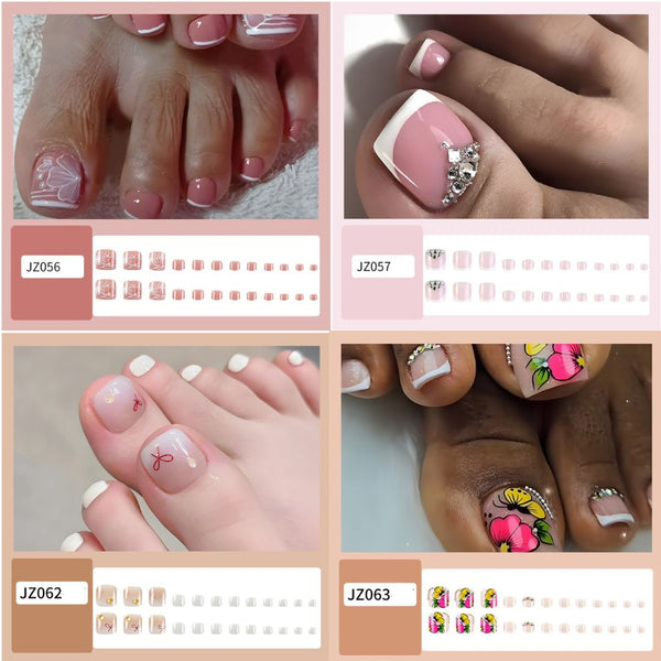 Press On Toe Nails JZ0