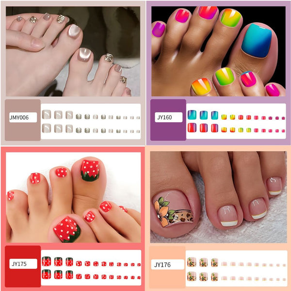 Press On Toe Nails JY