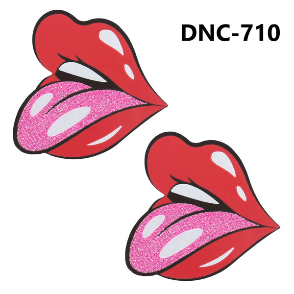 Kiss Nipple Stickers