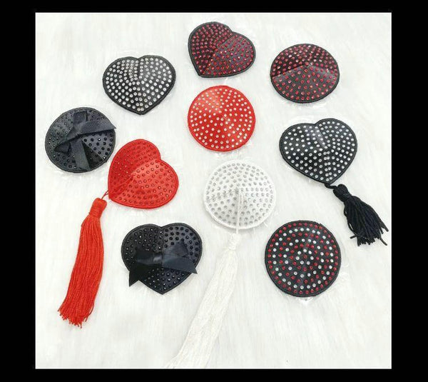 Nipple Stickers With Tassel