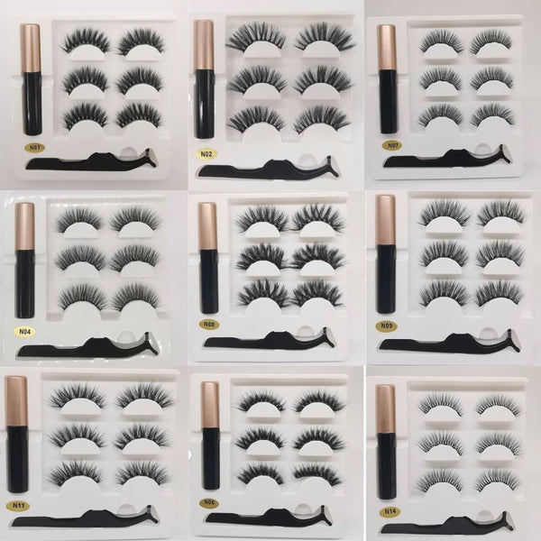 Magnetic Eyeliner, Eyelash Holder and Magnetic Eyelashes Set