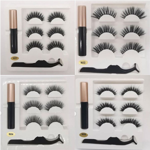 Magnetic Eyeliner, Eyelash Holder and Magnetic Eyelashes Set
