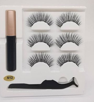 Magnetic Eyeliner, Eyelash Holder and Magnetic Eyelashes Set