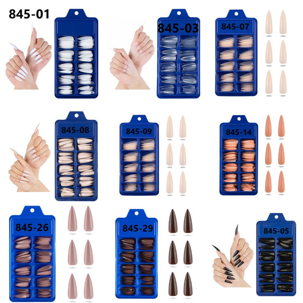 100pcs LONG STILETTO Nails